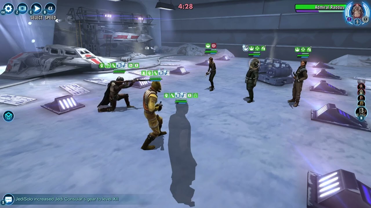 3v3 BHs (15% tm) vs  Raddus