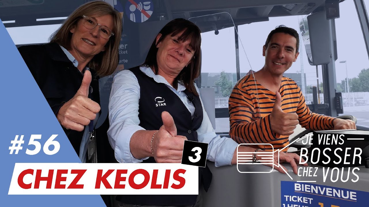 Moi conducteur de bus, je crois que j'ai un ticket... avec Keolis Rennes x Jeviensbosserchezvous©