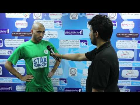 مقابلة اللاعب نايف أبا الخيل فريق الجزائر