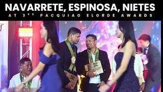 Philippine Boxing Legends Recognized | Rolando Navarrete, Luisito Espinosa, Donnie Nietes