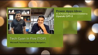 MTC TGIF (GPT 3 in Power Apps) screenshot 5