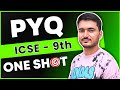 ICSE Class 9 PYQ Math Paper solution | ICSE MATH - Manish kaushik