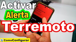 ¿Cómo activar alerta de terremoto de google en celular? - activar Alerta Sismica en Android screenshot 1