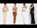 Zivame high compression slit mermaid saree shapewear  all color   comfort wear women