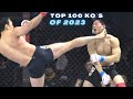 100 brutal knockouts of 2024 mma boxing  muay thai  1  the best fights of the year 