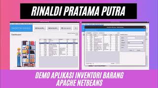 Demo &amp; Source Code Aplikasi Inventori Barang dengan Apache Netbeans