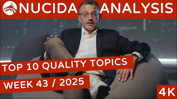 Forecast: Top 10 Hot Software Quality Topics Week 43 2025 | NUCIDA Group #softwarequality