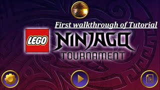 First time playing the tutorial in Lego Ninjago Tournament! screenshot 5