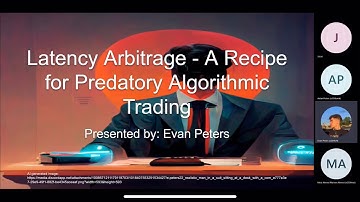 Latency Arbitrage - A Recipe for Predatory Algorithmic Trading by Evan Peters