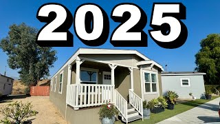 This NEW "SMALLER" multi-section manufactured home is BEAUTIFUL! Prefab House Tour