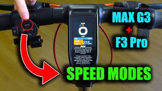 MAX G3 & F3 Pro Speed Modes Explained (Switch Fast & Easy) 🛴💨