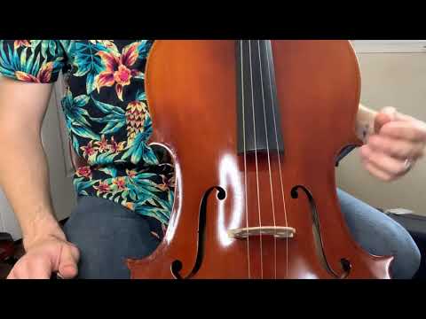 Cello/Bass Open Strings Warm Up Breakdown