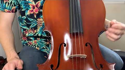 Cello/Bass Open Strings Warm Up Breakdown