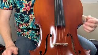 Cello/Bass Open Strings Warm Up Breakdown