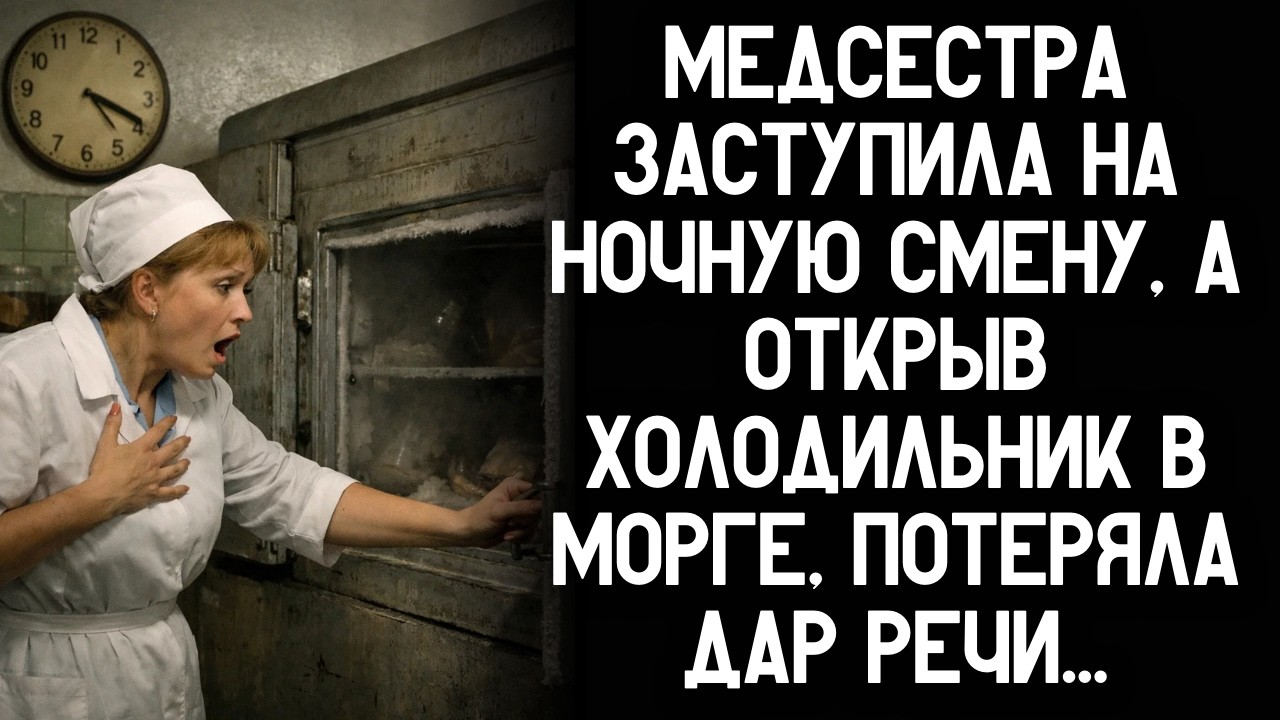 Медсестра заступила на ночную смену, а открыв холодильник в морге, потеряла дар речи…