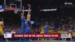 4 Things to Do: Thunder vs. Lakers showdown, Mahjong and holiday events