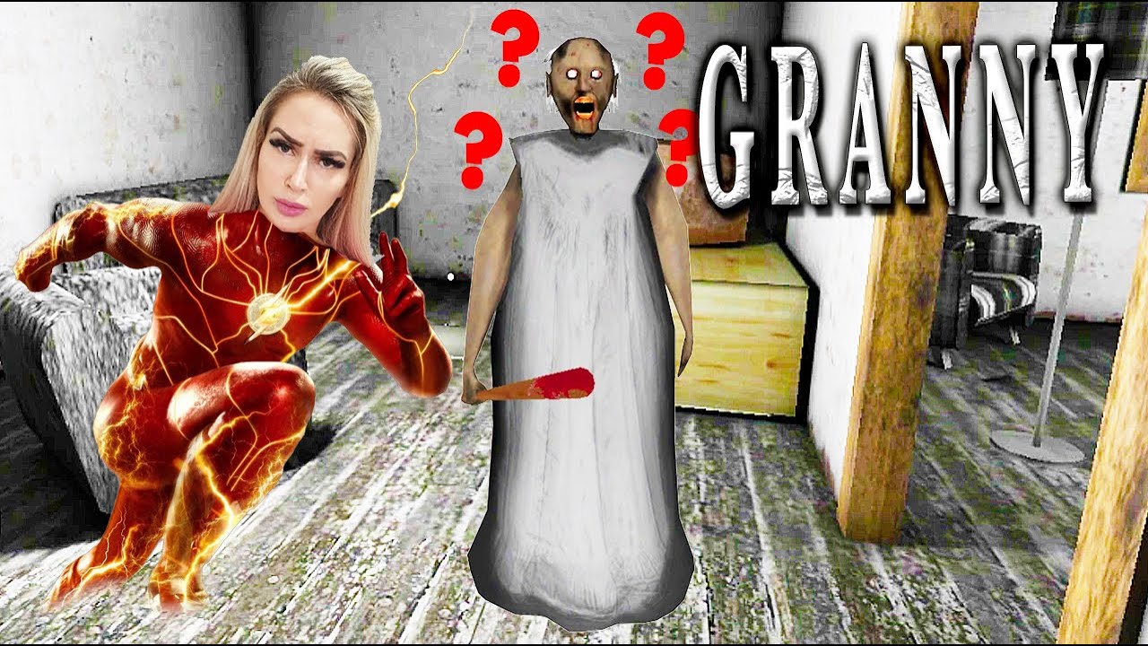 VIREI o FLASH na GRANNY - YouTube