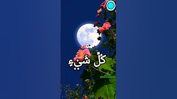 آيات من سورة الحديد ١-٢-٣.