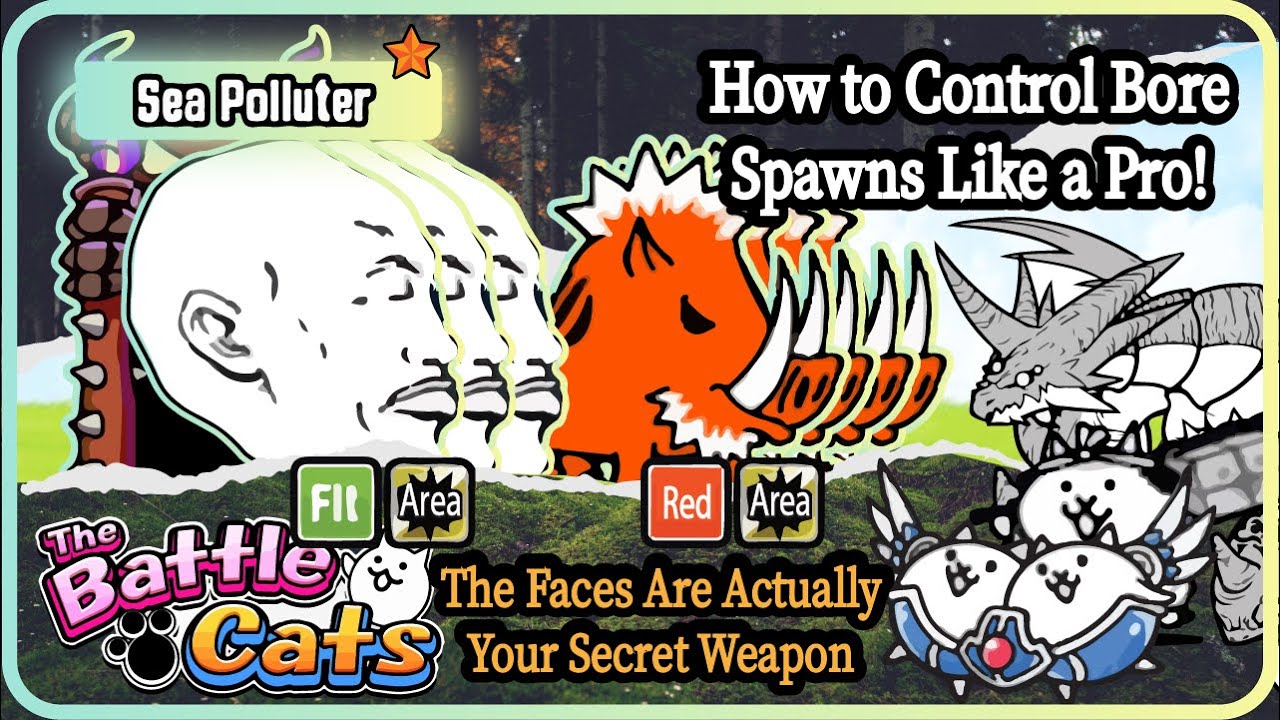 Benzene Field 1 Crown | Sea Polluter | Stories of Legend | The Battle Cats |  No Gacha