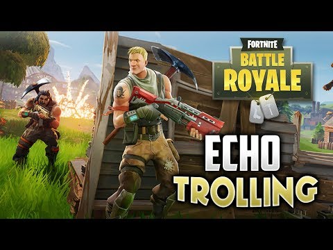 WORST BEAT BOXER - ECHO TROLLING ON FORTNITE BATTLE ROYALE