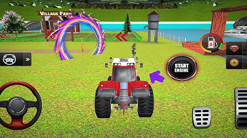 Real Tractor Driving Simulator - Farming Simulator Game 3D - Android Gameplay