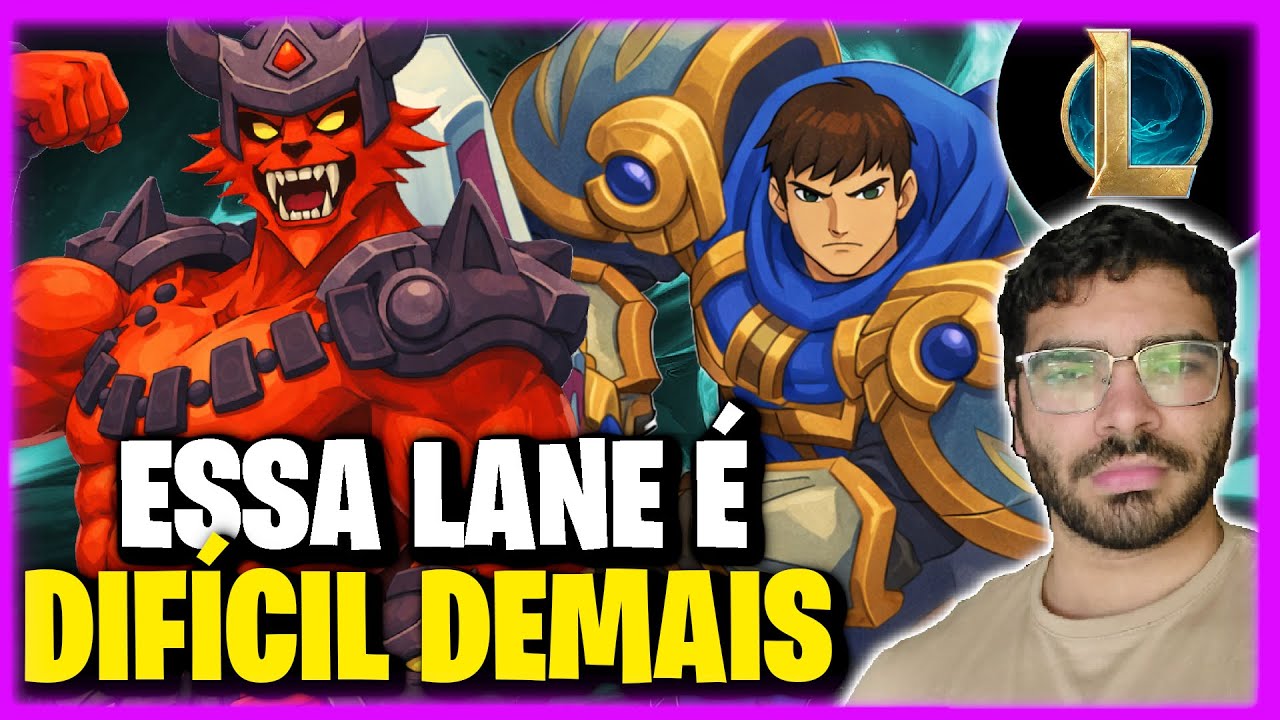 ESSA LANE TÁ MUITO DIFÍCIL PRO DOG | League of Legends |  NASUS VS GAREN