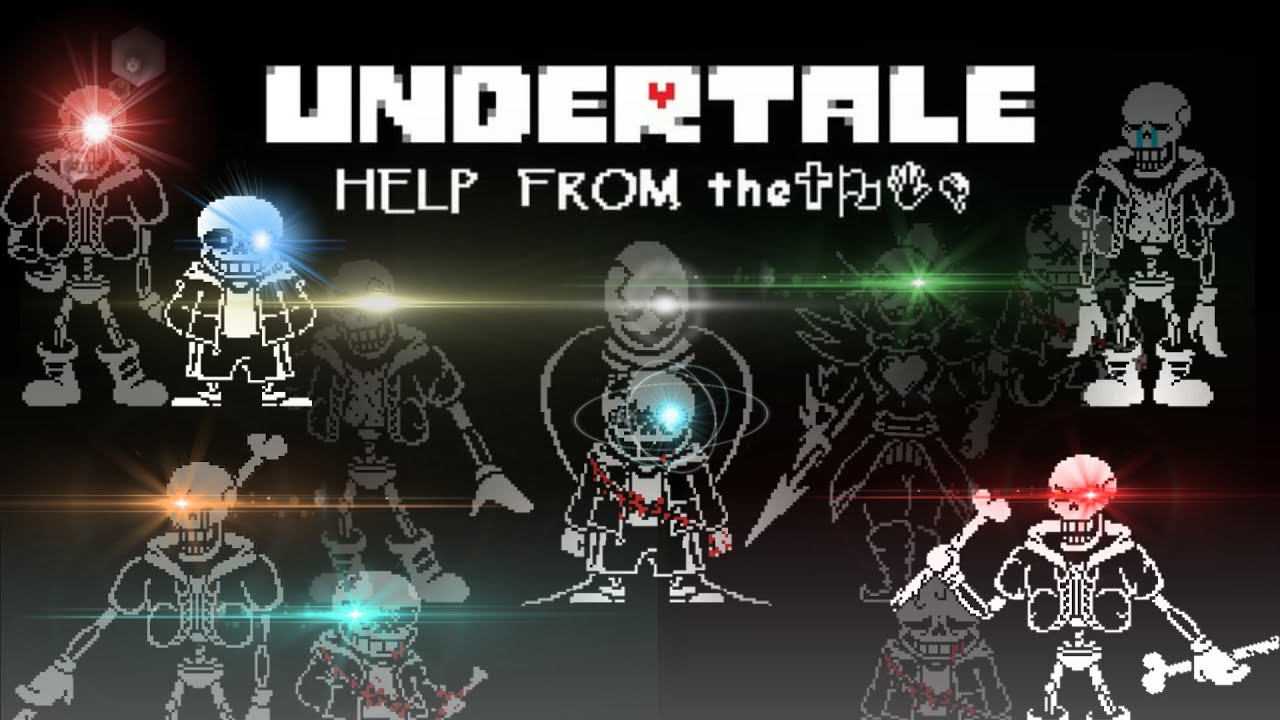 Undertale Help From The Void.exe (Все фазы)