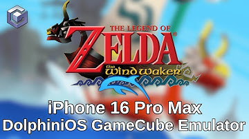 The Legend of Zelda: The Wind Waker - iPhone 16 Pro Max, iOS GameCube Emulator (DolphiniOS)