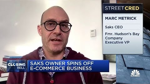 Saks owner spins off e-commerce business