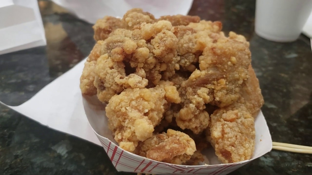 Popcorn Chicken at ViVi Bubble Tea plus BBQ Corner!!! YouTube