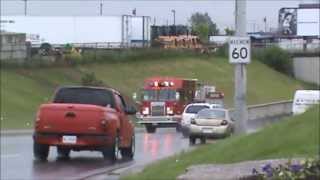 Brampton Fire Squad 201 Responding