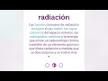Radiación ⏐ Palabras importantes, diccionario de cáncer del NCI