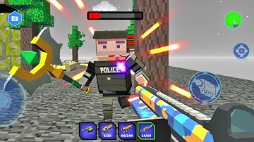 Fire Craft 3D Pixel World Shooter FPS Part 7 - Campaign | Android Gameplay Walkthrough