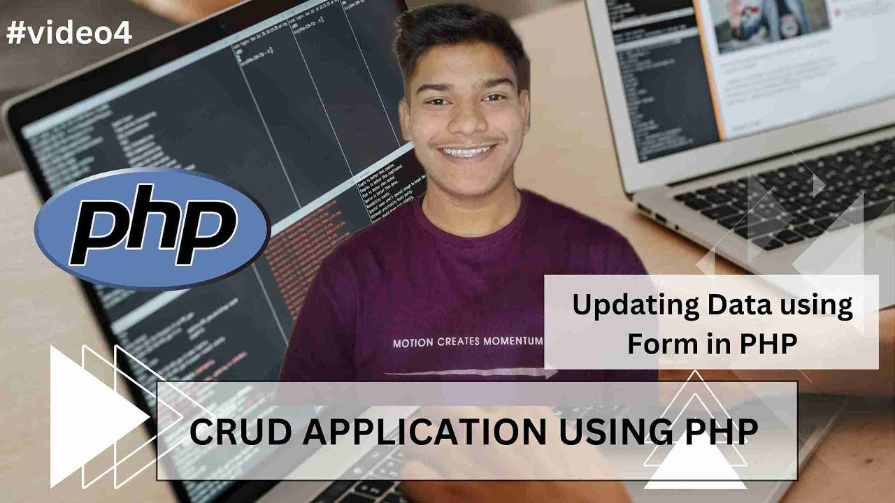 Updating Form using PHP || CRUD Application using PHP || Coding Roman ...