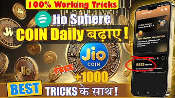 best earning tricks for earn jio coin faster | earn jio coin in jiosphere | jio coin kaise earn kare