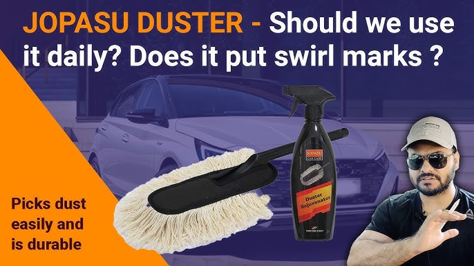 Aksmit Jopasu Car Duster, Dust Cleaning Brush, Microfiber Flexible Duster  Car Wash