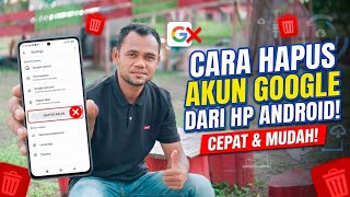 Cara hapus akun google dari perangkat / cara logout akun google di android