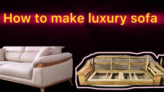 How To Make Luxury Sofa 🛋️