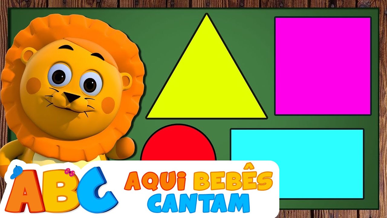A MÚSICA DAS FORMAS GEOMÉTRICAS E MAIS MÚSICAS | Aqui Bebês Cantam