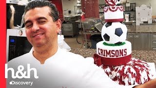 Pastel para la feria deportiva de Sophia | Cake Boss | Discovery H&H| Cake Boss | Discovery H&H screenshot 4