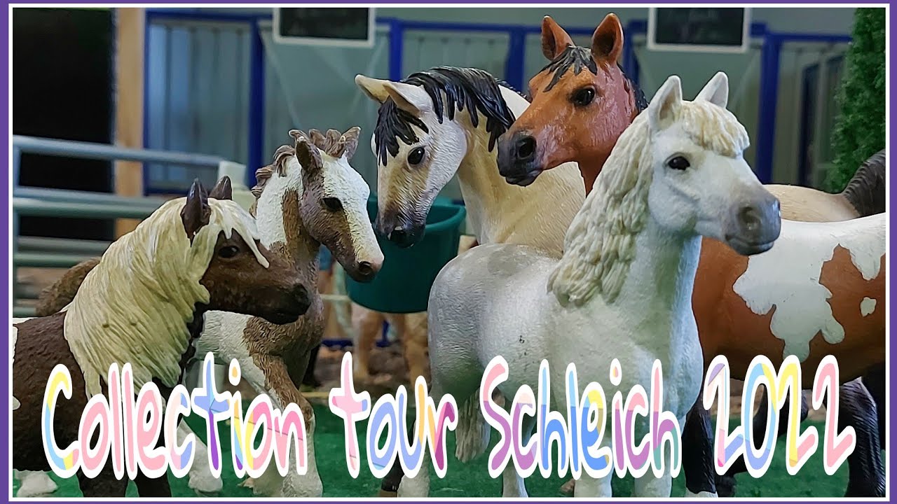 Collection tour 2022] : Mes 252 chevaux Schleich 🐎 