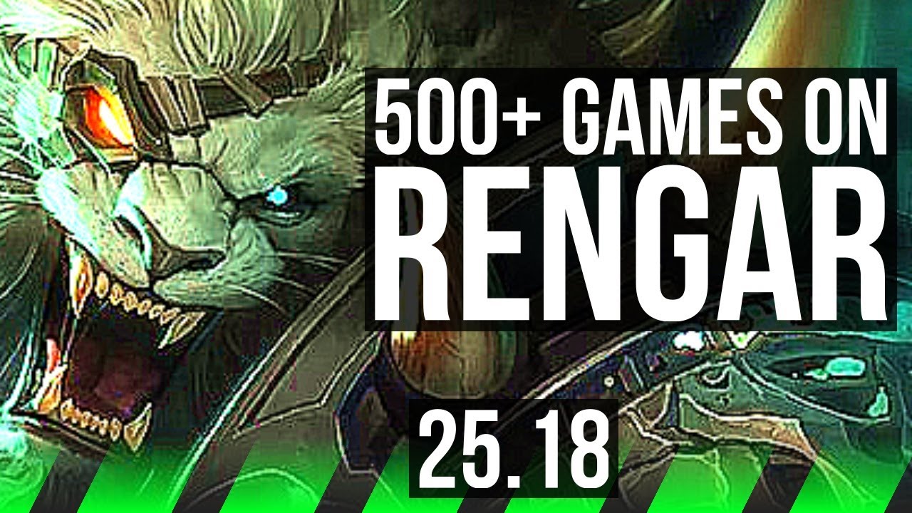 RENGAR vs VIEGO (JGL) | 14/6/26, 500+ games, Dominating | KR Master | 25.18
