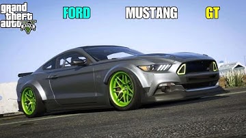 GTA V How to Install 2015 Ford Mustang GT Car Mod 