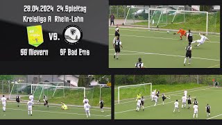 Kreisliga: Viererpack im Lokalderby! SG Nievern vs. SF Bad Ems