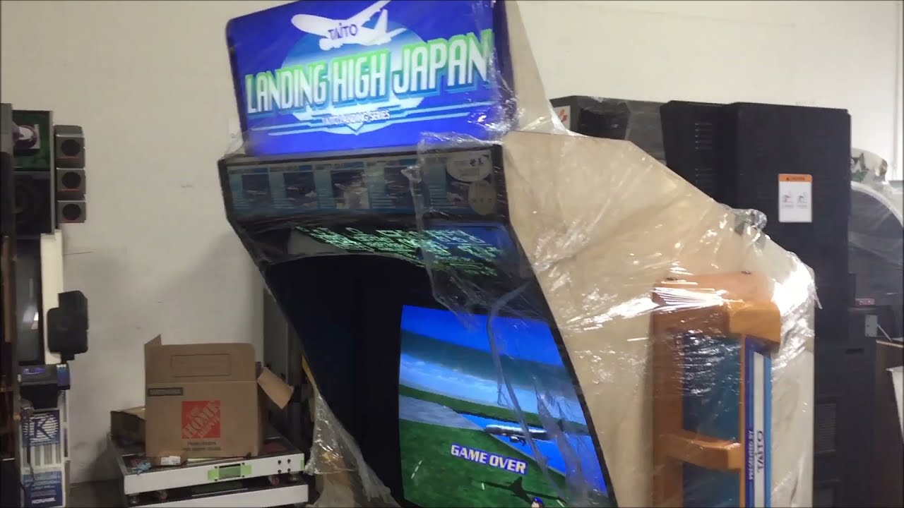 Landing High Japan, passenger jet simulator arcade game! - YouTube