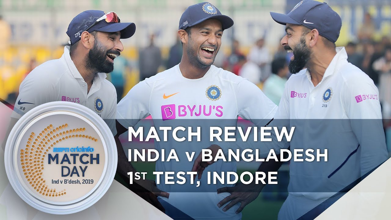 Shami, Agarwal set up innings win for Kohli's India | India v Bangladesh, 1st Test review