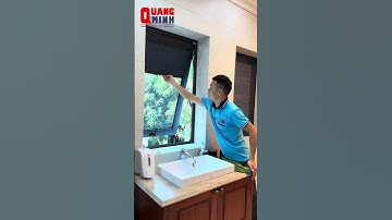 Rèm tổ ong trên kính tiện, gọn #remcua #remcuaso #remcuadep #remcuachongnang #remcuathongminh #rèm