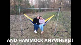 Our new complete hammock stand. Enjoy hammocking with 3 models to suit every need. Check these out, get one and Hammock 