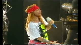 Guns n Roses   Knocking On Heaven's Door Live    HD Freddie Mercury tribute 1992