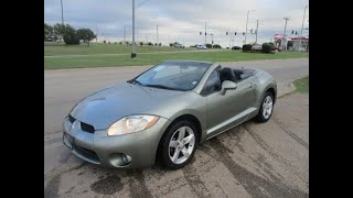 2008 Mitsubishi Eclipse 2dr Convertible Spyder Auto GS (moore, Oklahoma)